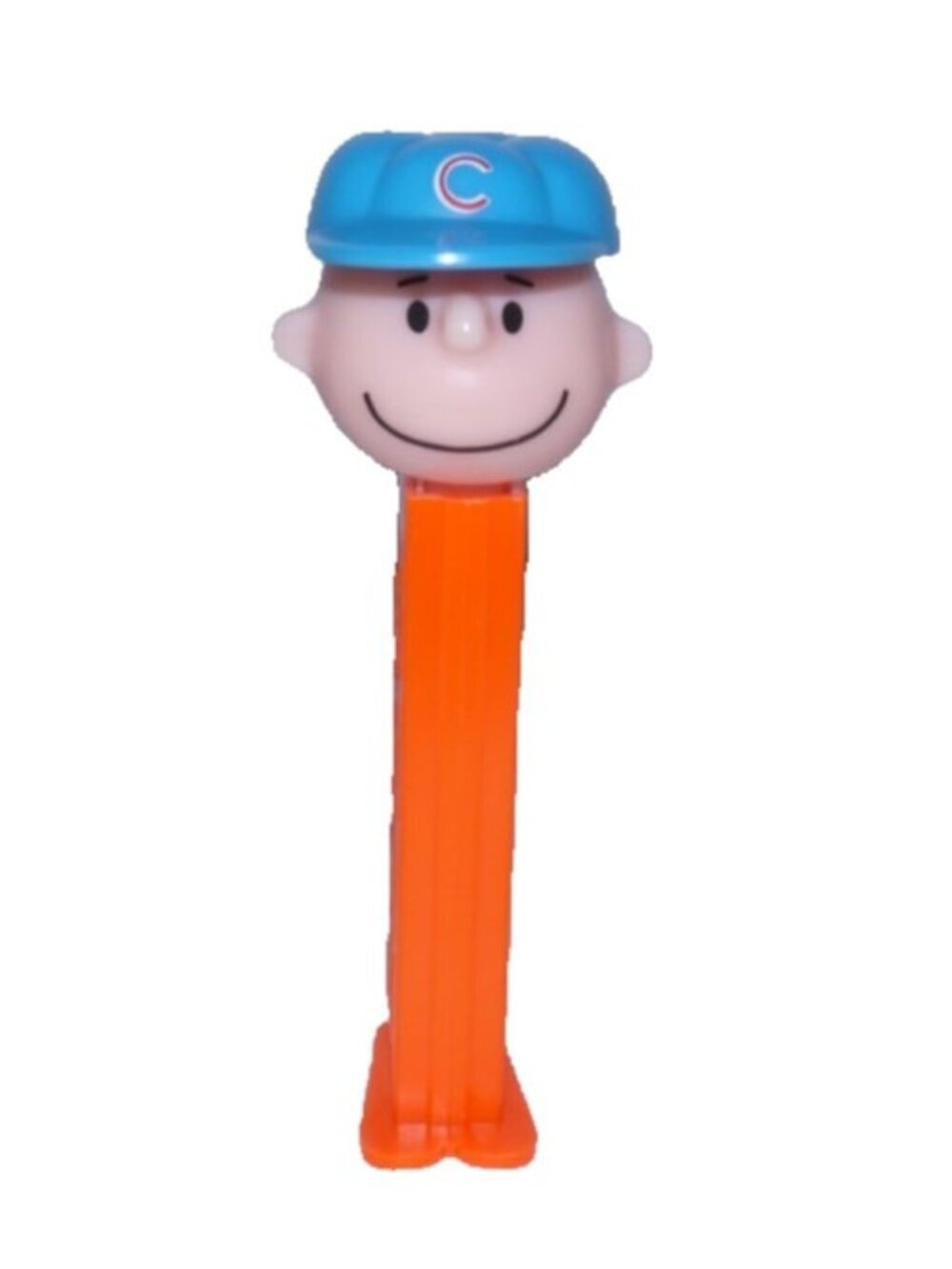 Pez Chicago Cubs Peanuts Charlie Brown empty candy dispenser with feet Slovenia